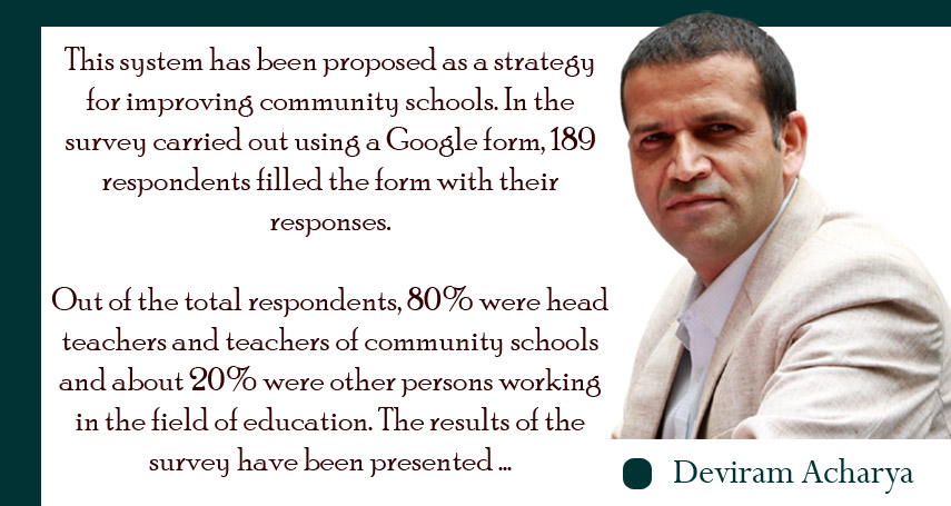 Improvement and transformation of community schools through the teaching support system