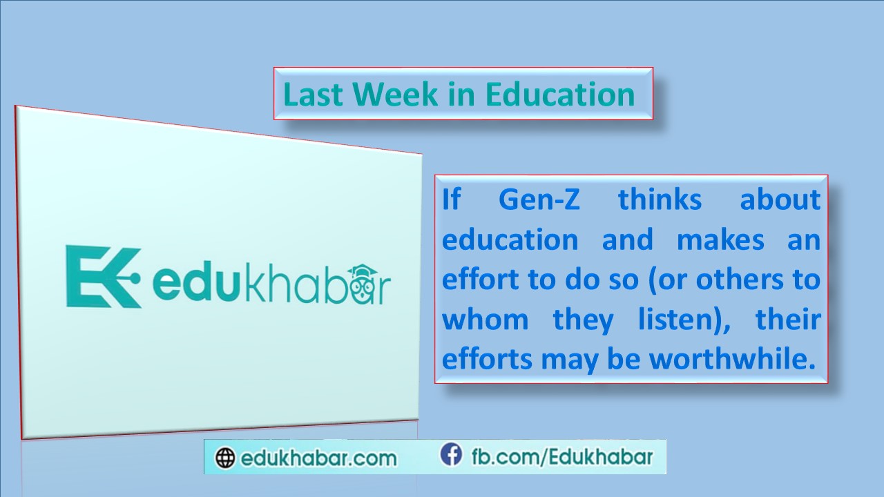 Gen-Z Rebellion - No Education