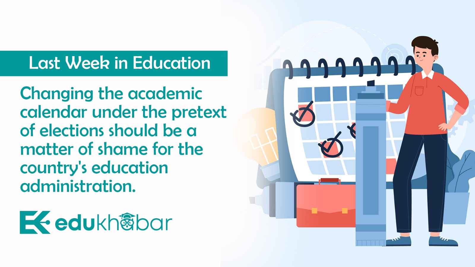 The academic calendar affected ?