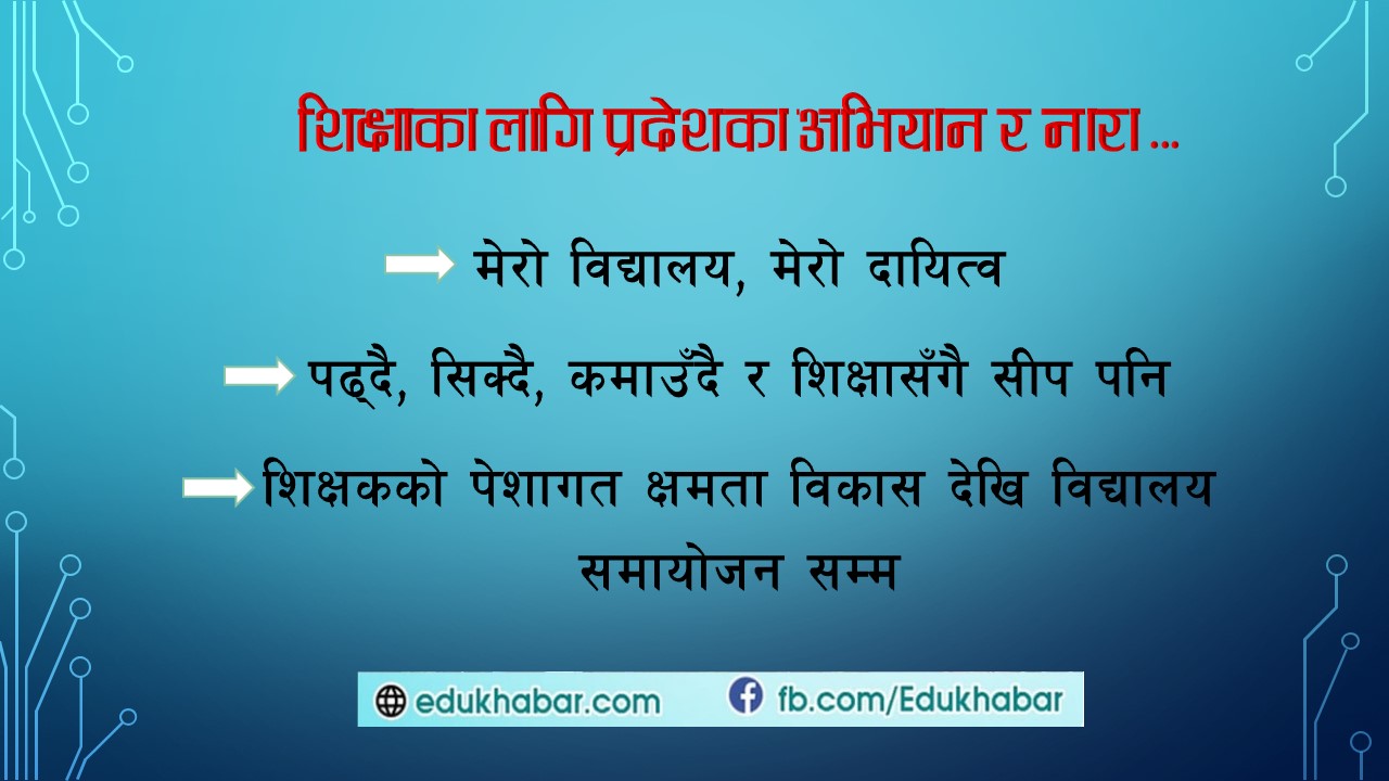प्रदेश बजेटमा शिक्षा : स्वयंसेवक शिक्षक देखि शिक्षक र आयालाई प्रोत्साहन भत्ता सम्म