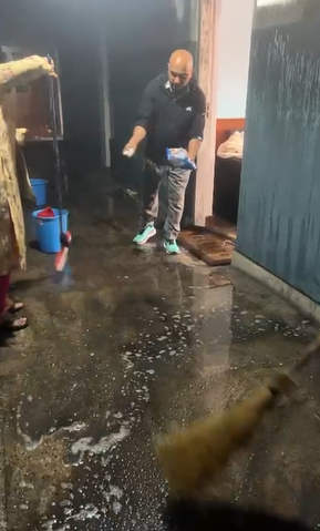 wash